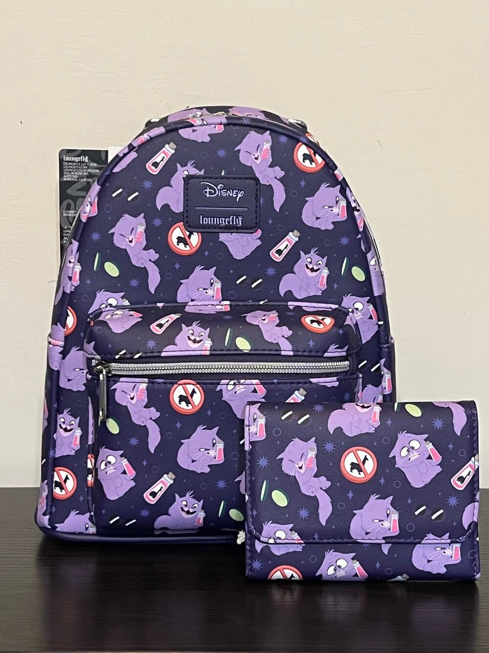 Loungefly Disney The Emperor's New Groove Yzma Cat Mini Backpack Wallet